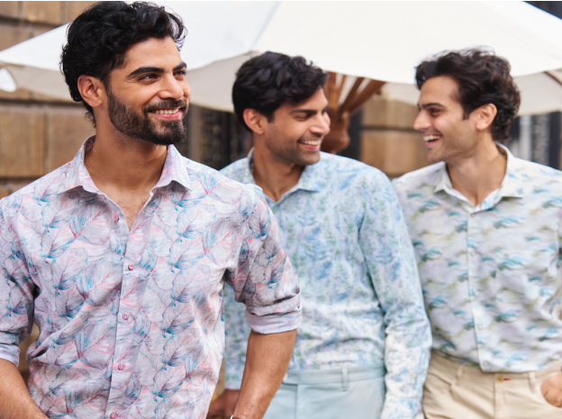 Raymond is a diversified group with majority business interests in peach Textile, Raymond shirt suit